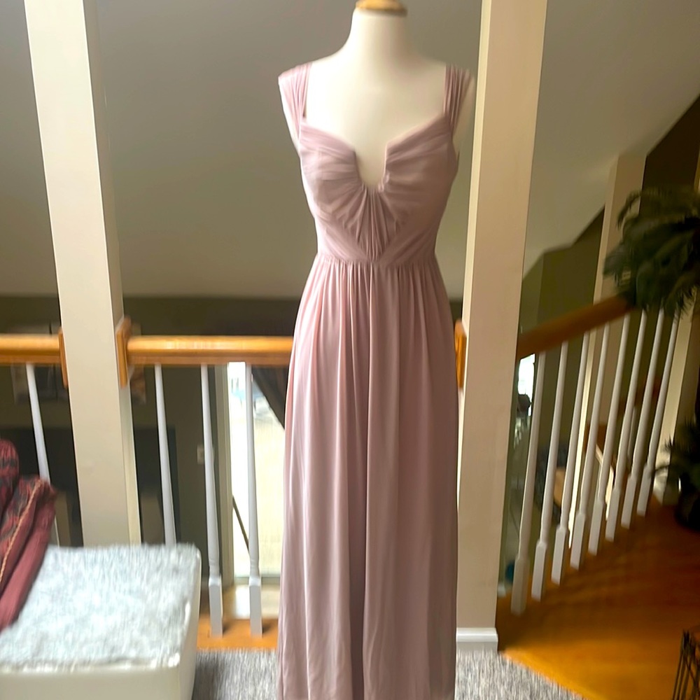 ASOS pretty light pink dress